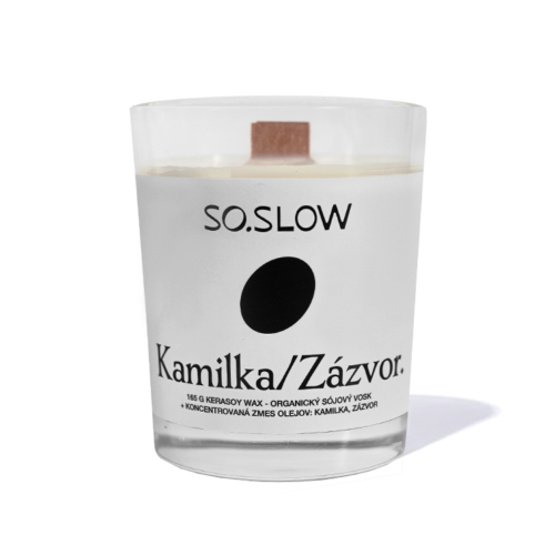 So.slow soy candle Canomille/Ginger 004