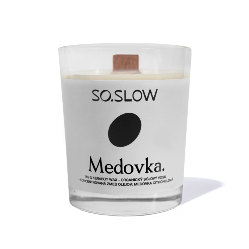 So.slow sójová sviečka Medovka 002