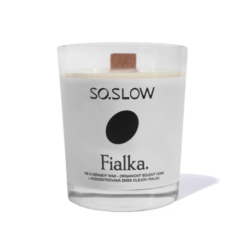 So.slow soy candle Violet 005