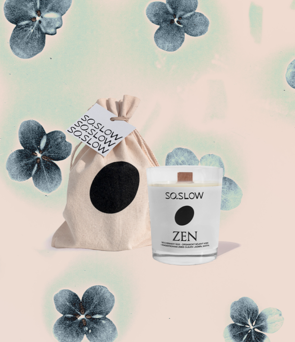 So.slow soy candle Zen 007